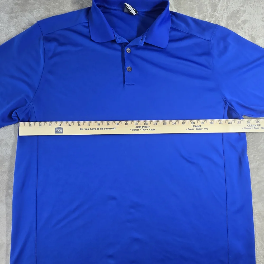Nike Men's XXL Dri Fit Blue Performance Polo Golf Shirt Must Have - Picture 6 of 8